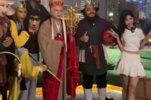 当“西游”遇到NBA球星；杰威在中国的“老友记”😆