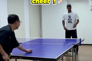 巴特勒突袭LNG，竟然还会乒乓球，打得还是有东西的😆